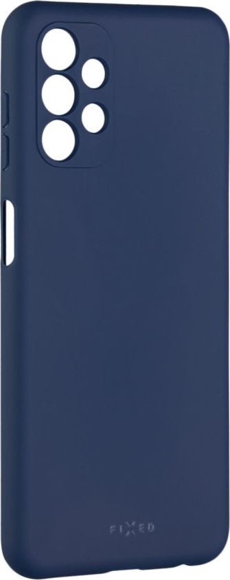 Zadní pogumovaný kryt FIXED Story pro Samsung Galaxy A13, modrý