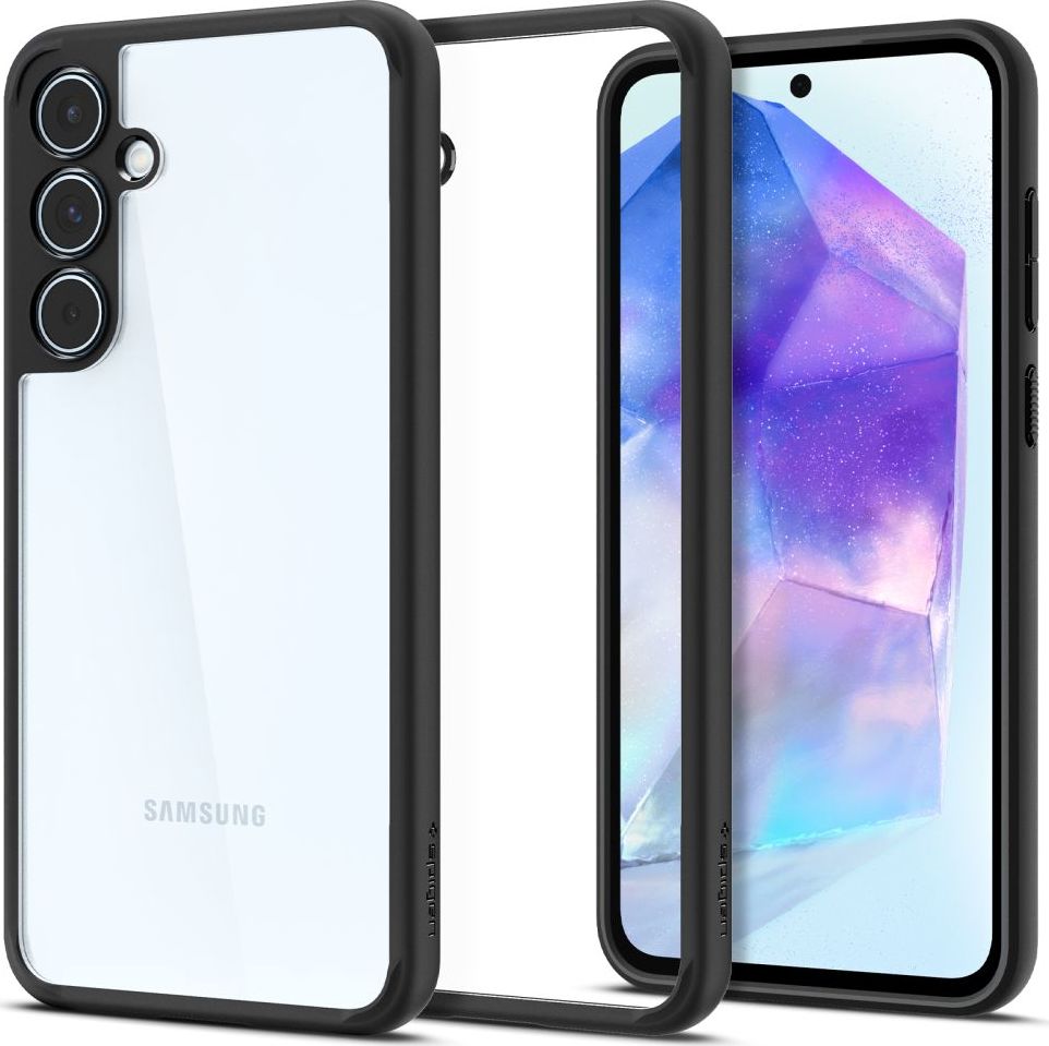 SPIGEN ULTRA HYBRID GALAXY A55 5G MATTE BLACK