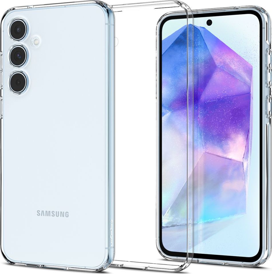 SPIGEN LIQUID CRYSTAL GALAXY A55 5G CRYSTAL CLEAR