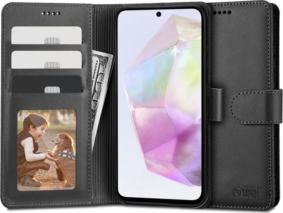 TECH-PROTECT WALLET GALAXY A35 5G BLACK