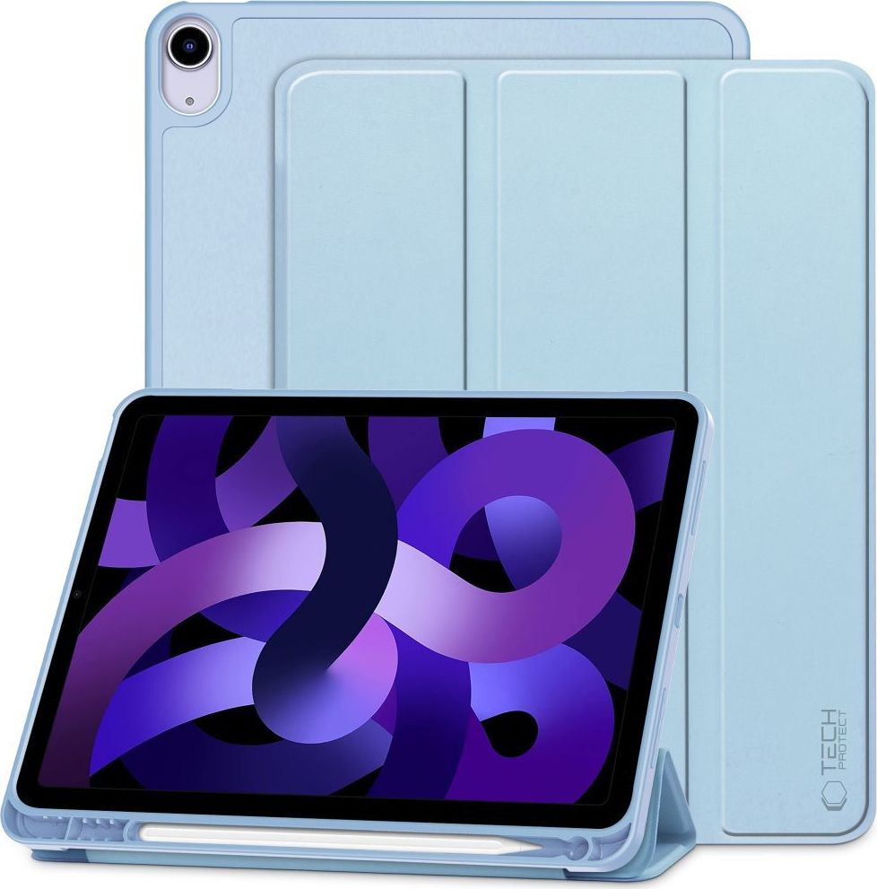 Levně TECH-PROTECT SC PEN pro 10.9” 4 / 5 (2020-2022) / iPad Air 11” 6 / 7 (2024-2025) SKY BLUE
