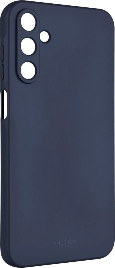 Zadní pogumovaný kryt FIXED Story pro Samsung Galaxy A15/A15 5G, modrý