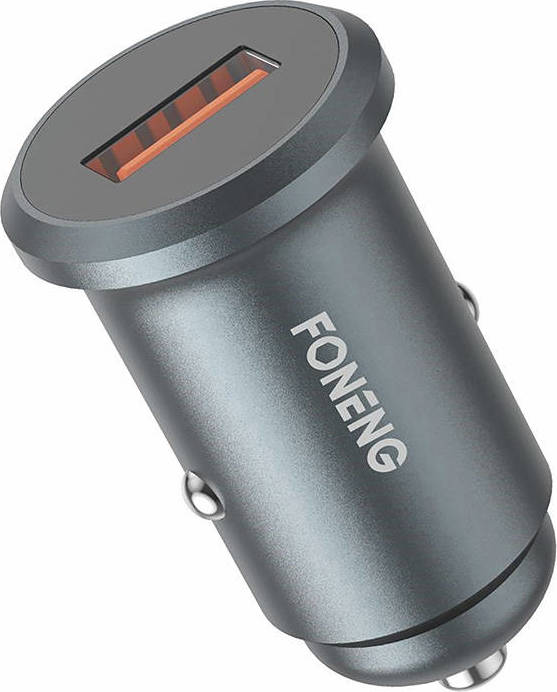 Nabíječka do auta Foneng C15, USB, 4A (šedá)