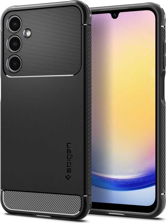 SPIGEN RUGGED ARMOR GALAXY A25 5G MATTE BLACK