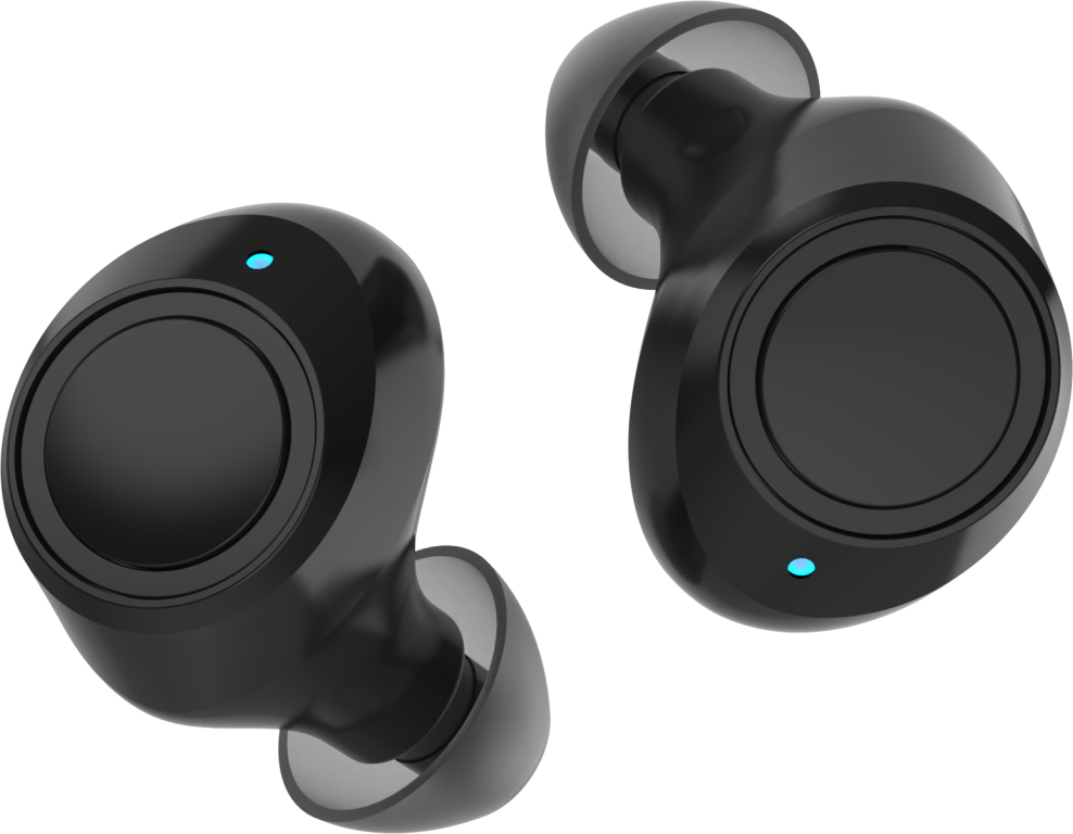 Bezdrátová TWS sluchátka FIXED Buds, černá