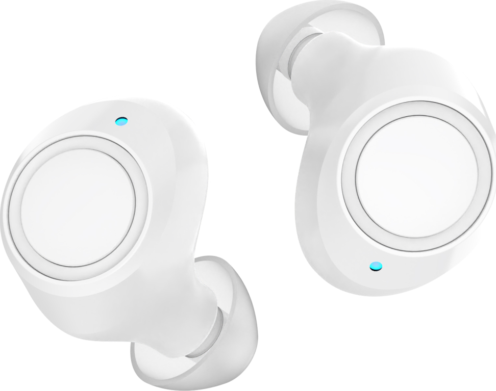 Bezdrátová TWS sluchátka FIXED Buds, bílá