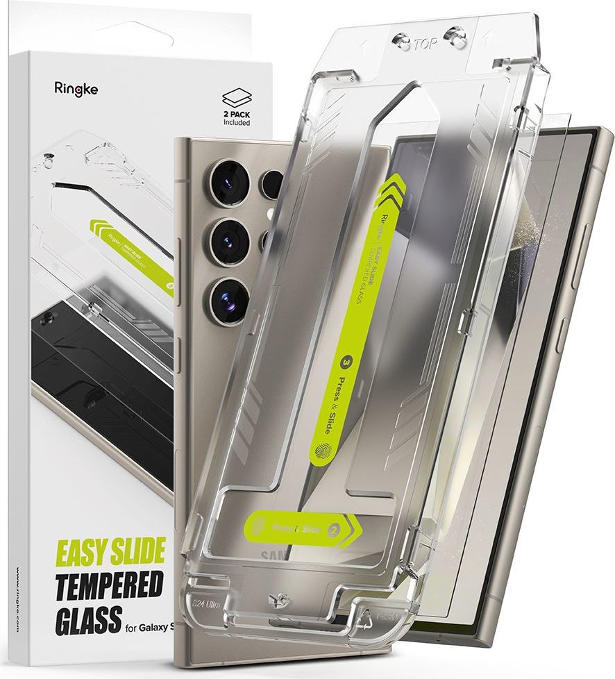 Tvrzené sklo RINGKE EASY SLIDE 2-PACK GALAXY S24 ULTRA CLEAR