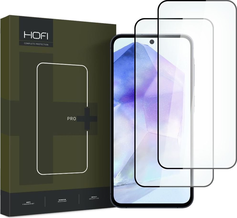 Tvrzené sklo HOFI GLASS PRO+ 2-PACK GALAXY A35 / A55 5G BLACK