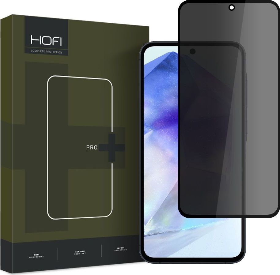Tvrzené Privacy sklo zatmavující HOFI ANTI SPY GLASS PRO+ GALAXY A35 / A55 5G PRIVACY