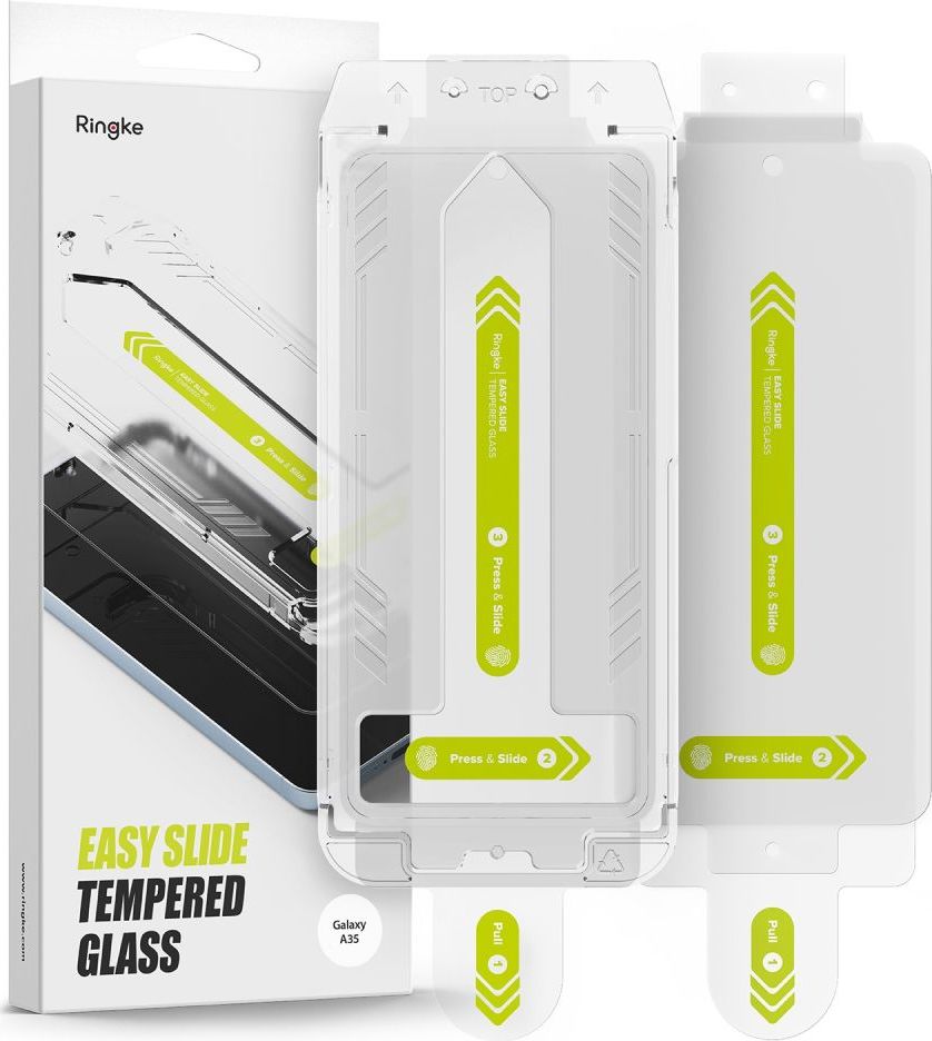 Tvrzené sklo RINGKE EASY SLIDE 2-PACK GALAXY A35 5G CLEAR