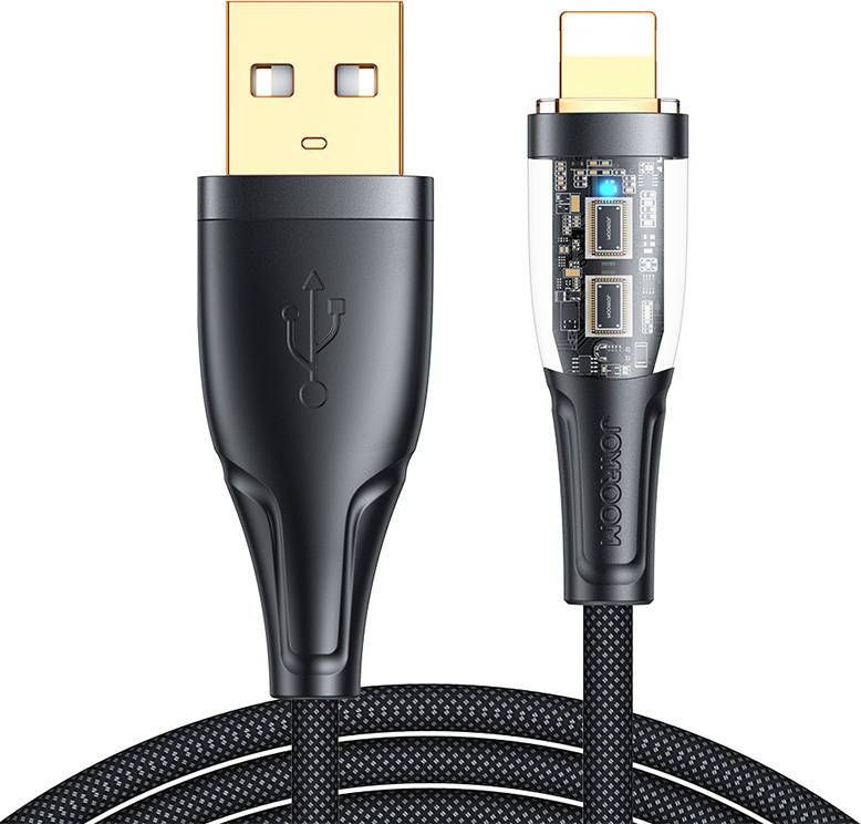 Kabel USB-A na Lightning / 2,4 A / 1,2 m Joyroom S-UL012A3 (černý)