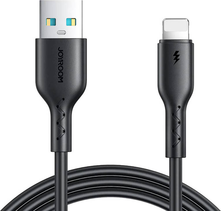 Kabel Flash Charge USB na Lightning Joyroom SA26-AL3 / 3A / 1m (černý)