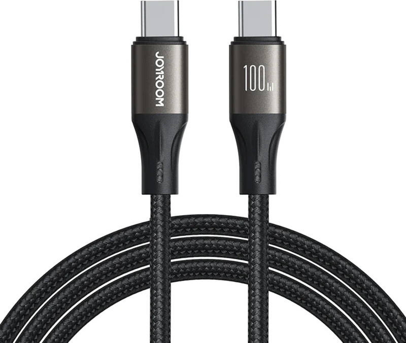 Kabel Joyroom Light-Speed USB-C na USB-C SA25-CC5, 100 W, 1,2 m (černý)