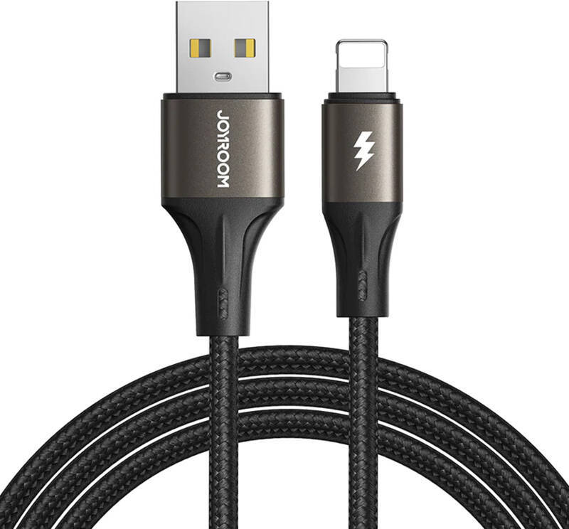 Kabel USB Joyroom Light-Speed USB na Lightning SA25-AL3, 3A / 2m (černý)