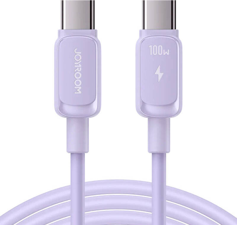 Kabel S-CC100A14 100W USB C na USB C Joyroom / 100W / 1,2 m (fialový)