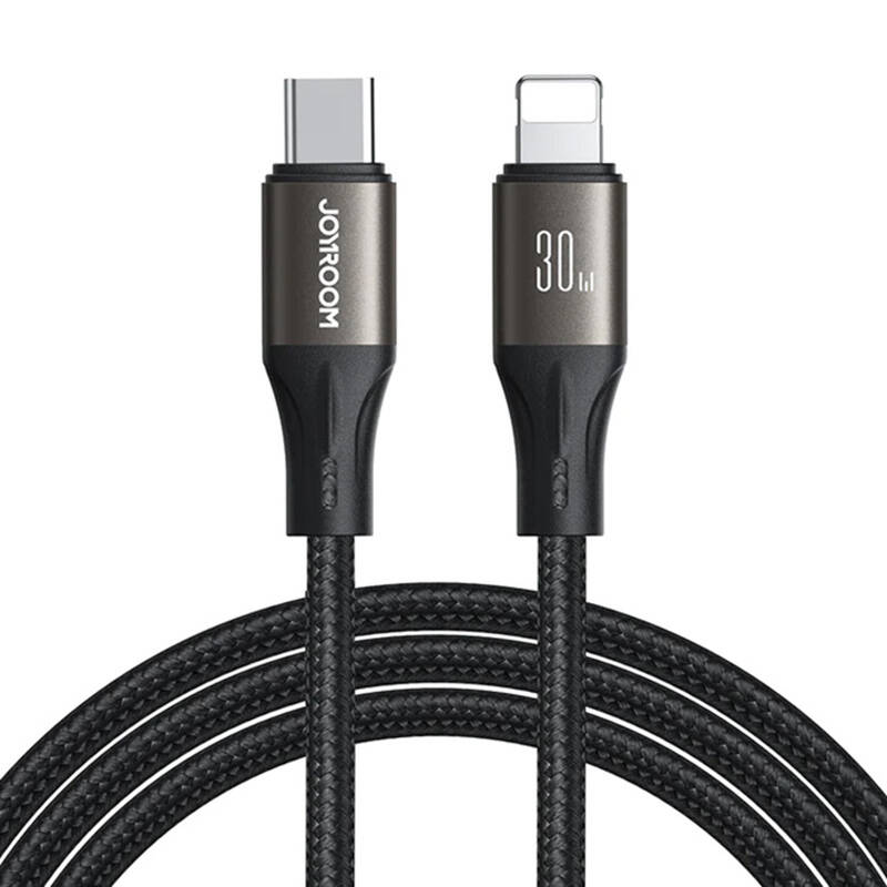 Kabel Joyroom Light-Speed USB-C na Lightning SA25-CL3, 30 W, 2 m (černý)
