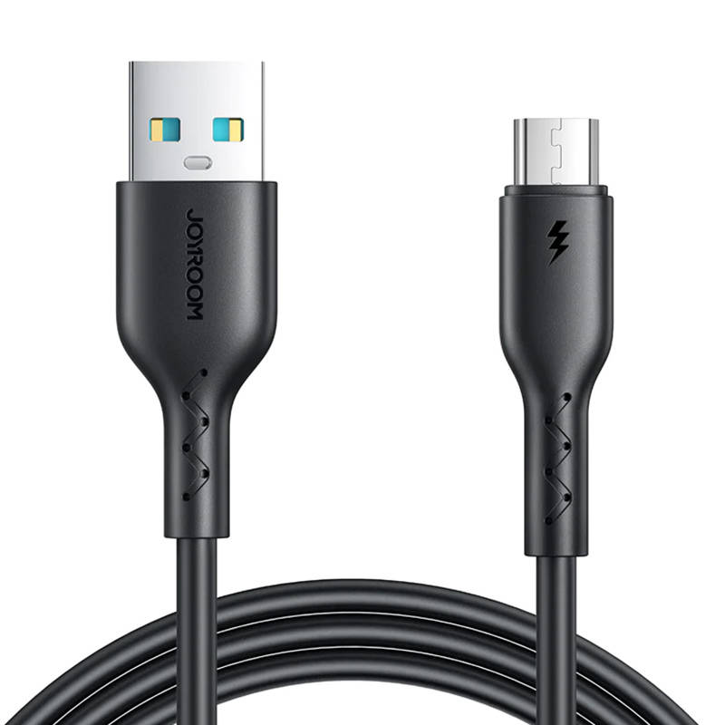 Kabel Flash Charge USB k Micro USB Joyroom SA26-AM3 / 3A / 1m (černý)