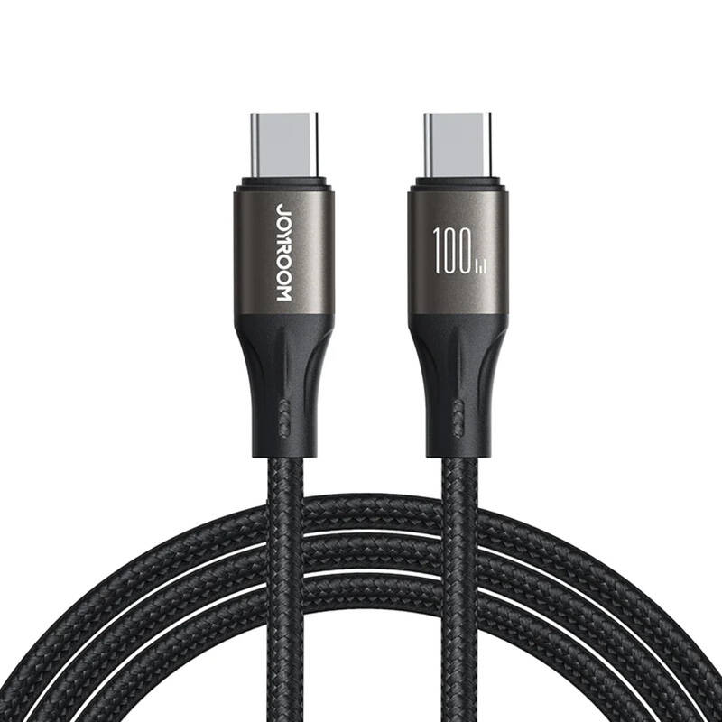 Kabel Joyroom Light-Speed USB-C na USB-C SA25-CC5, 100 W, 2 m (černý)