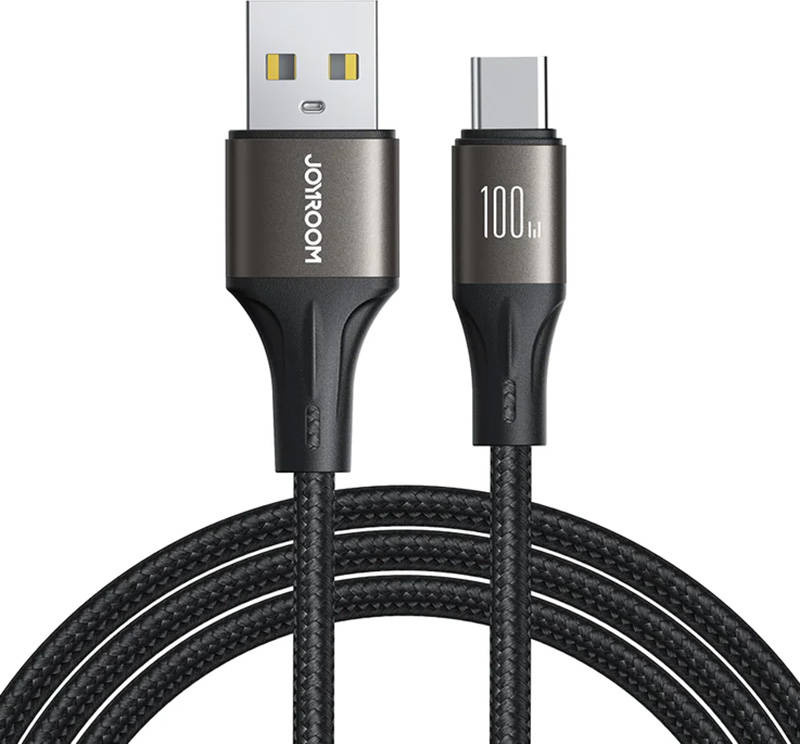Joyroom Light-Speed ​​Series S-A25 USB-A / USB-C cable 100W 1.2m - black