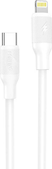 USB kabel na Lightning Foneng X80, 27W, 1m (bílý)