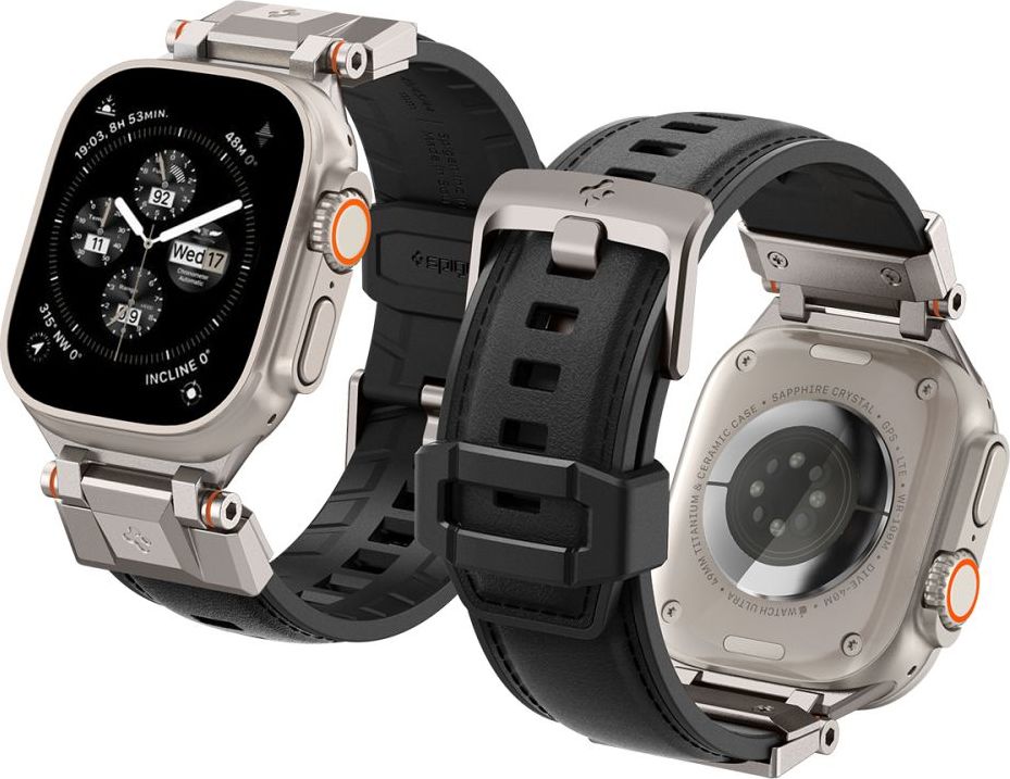 SPIGEN DURAPRO ARMOR PU APPLE WATCH 6 / 7 / 8 / 9 / 10 / SE / ULTRA 1 / 2 (44 / 45 / 46 / 49 MM) BLACK