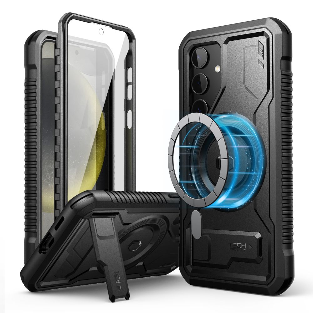 TECH-PROTECT KEVLAR MAGSAFE GALAXY S24 BLACK