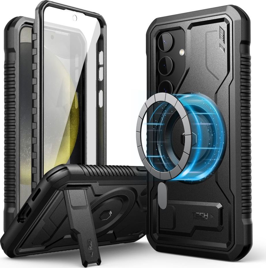 TECH-PROTECT KEVLAR MAGSAFE GALAXY S24+ PLUS BLACK