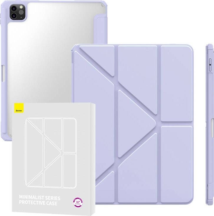 Ochranné pouzdro Baseus Minimalist pro iPad Pro (2018/2020/2021/2022) 11" (fialové)
