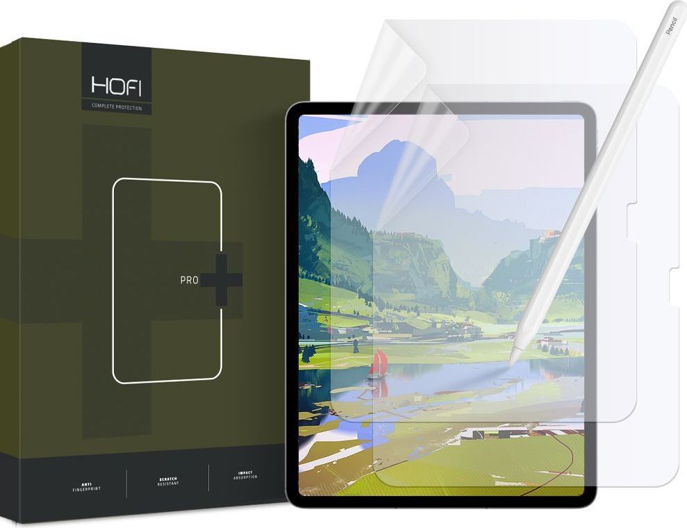 Ochranná fólie HOFI PAPER PRO+ 2-PACK iPad Air 11" 6 / 2024 MATTE CLEAR s efektem povrchu papíru