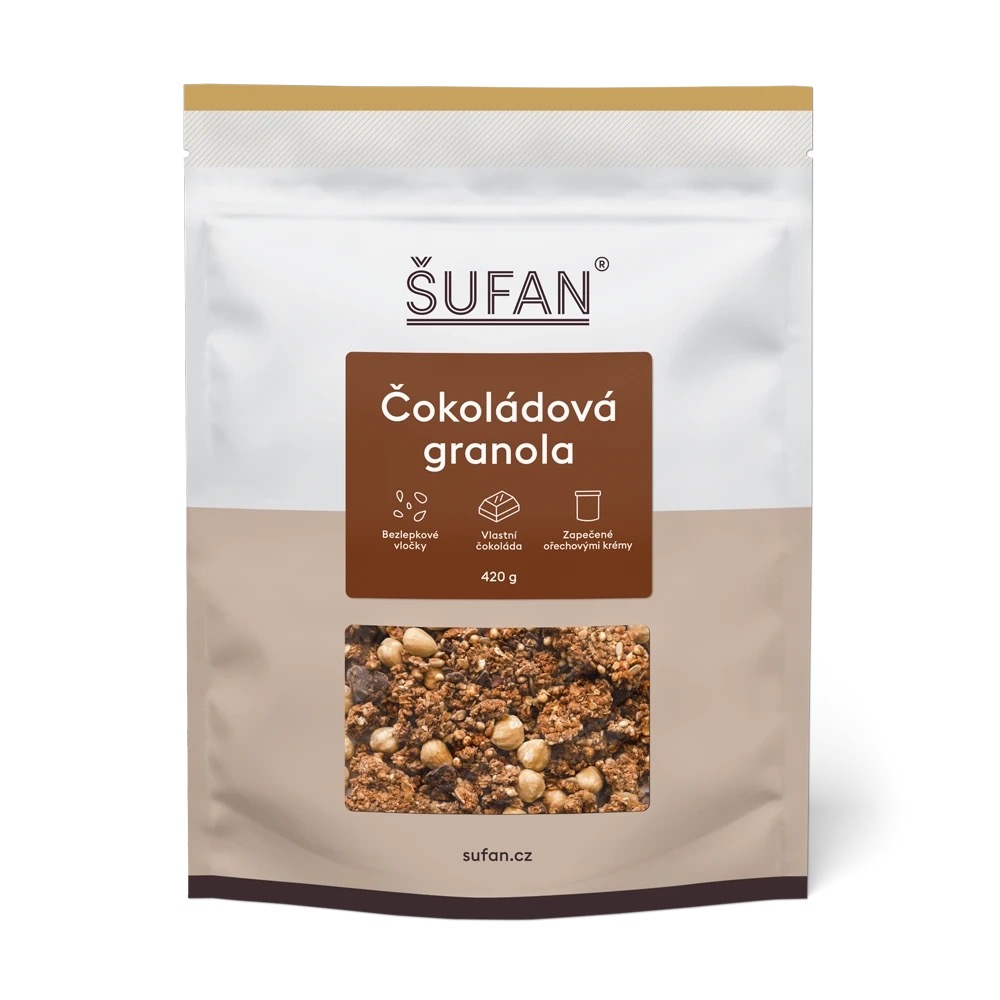 Granola čokoládová - Šufan - 420g