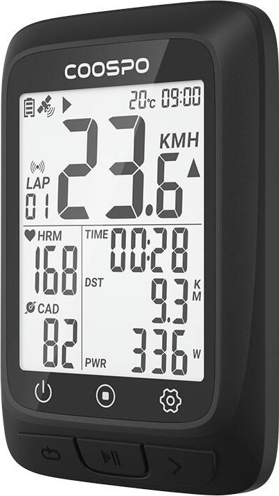 Cyklopočítač tachometr Coospo BC107 s GPS
