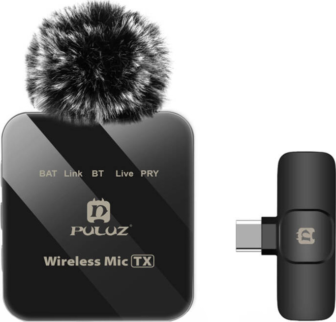 Bezdrátový lavier mikrofon PULUZ PU648B (USB-C)