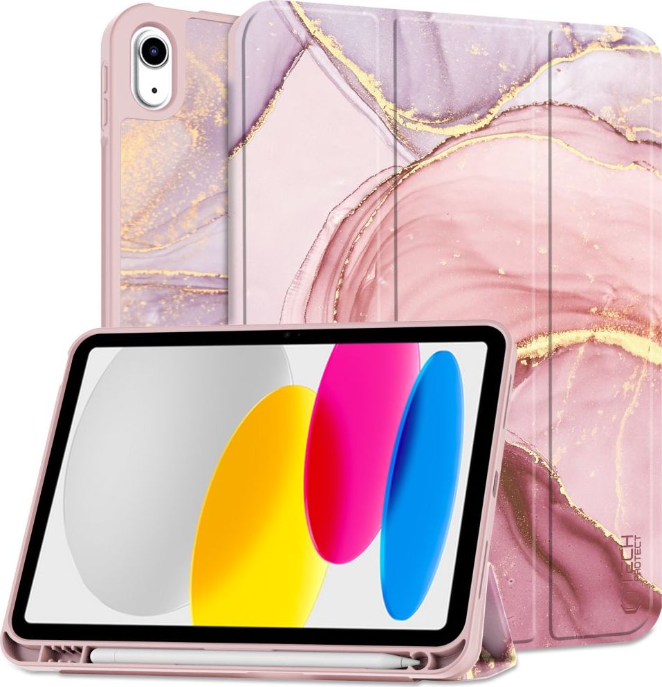 Levně TECH-PROTECT SC PEN pro iPad 10.9" 10 / 2022 / 11” 11 / 2025 MARBLE