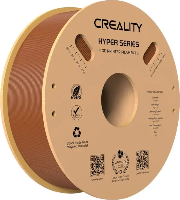 Hyper PLA Filament Creality pro 3D tiskárny (hnědá)