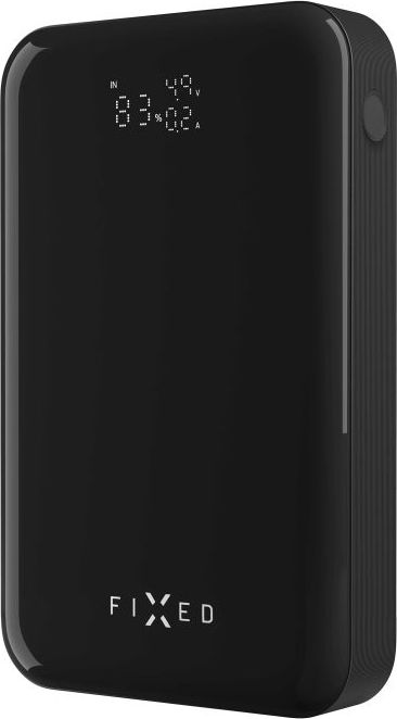 Powerbanka FIXED Zen 20 Pro s LCD displejem a výstupem 130W, 20 000 mAh, černá