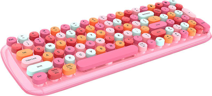 Bezdrátová klávesnice MOFII Candy BT (růžová) anglická