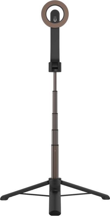 Selfie stick s tripodem FIXED MagSnap s podporou MagSafe a bezdrátovou spouští, černý