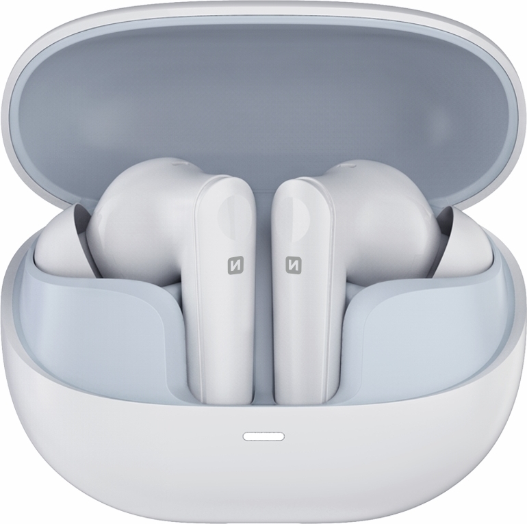 Levně BLUETOOTH ANC sluchátka SWISSTEN Focus, bílá