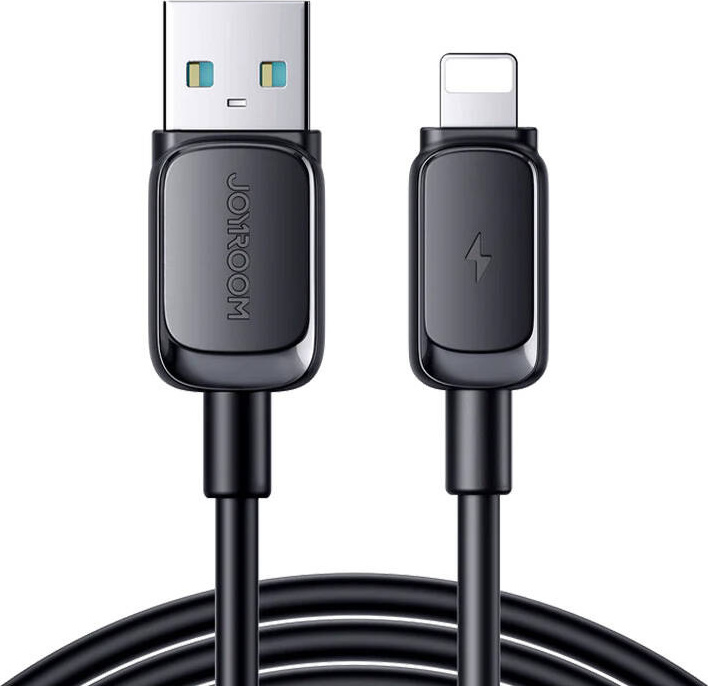 Joyroom Multi-Color Series A14 Lightning /USB-A 2.4A 1.2 m Cable - Black
