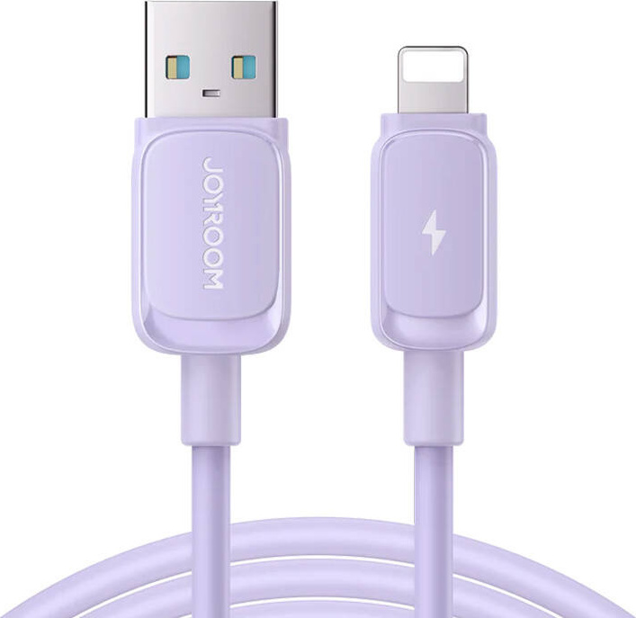 Joyroom Multi-Color Series A14 Lightning / USB-A 2.4A 1.2 m cable - purple