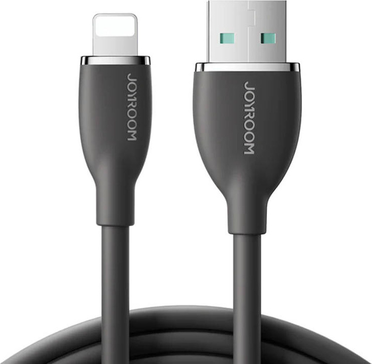 Joyroom Kabel barevný 3A USB na Lightning SA29-AL3 / 3A / 1,2 m (černý)