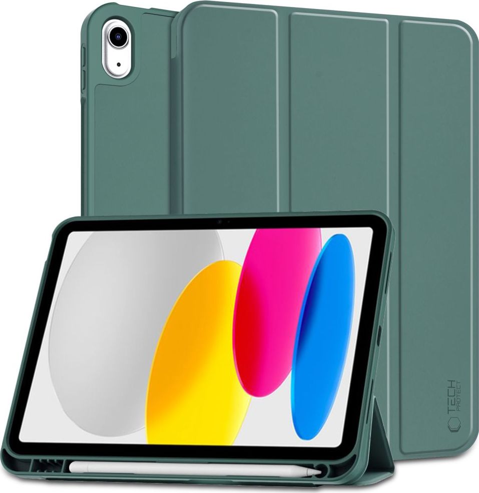 Levně TECH-PROTECT SC PEN IPAD 10.9" 10 / 2022 / 11” 11 / 2025 GREEN