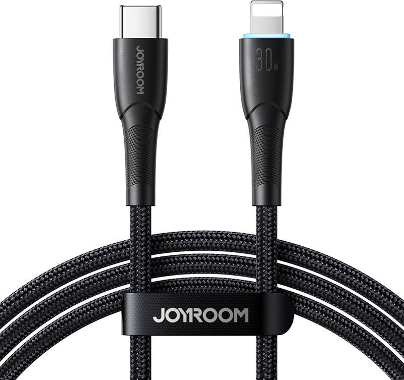 Joyroom Starry Series SA32-CL3 30W USB-C / Lightning cable 1m - black