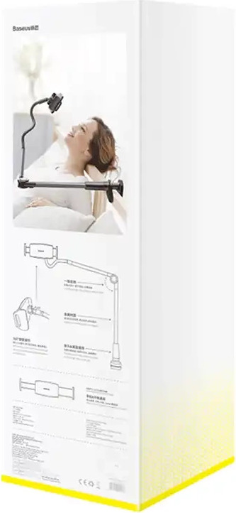 Baseus Otaku Phone Holder, Tablet Holder, Rotatable, Adjustable, Tabletop Mount - Gray