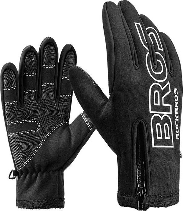 Cyklistické rukavice Rockbros S091-4BK (černé)
