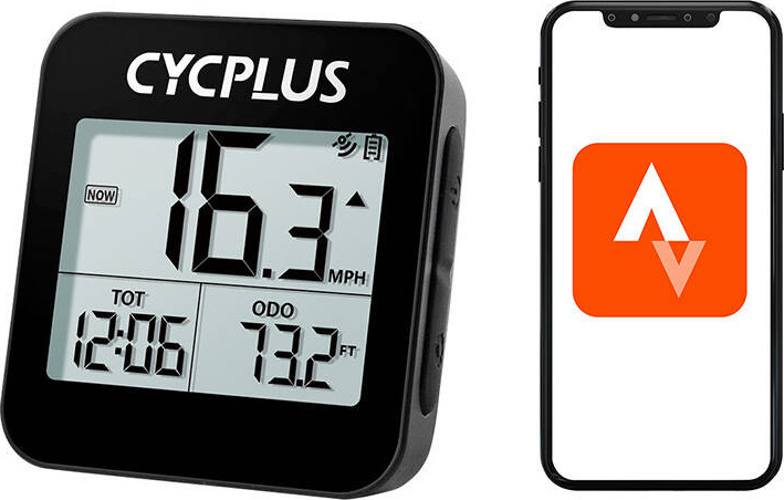 Cyklopočítač Cycplus G1 s GPS a IPX6 certifikací