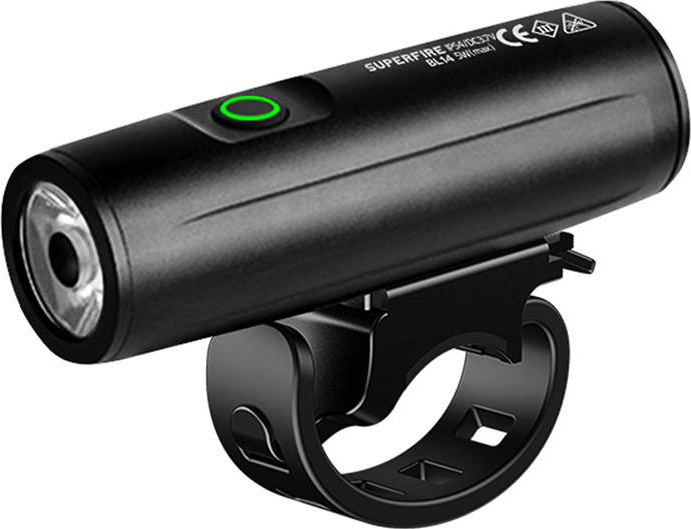 Svítilna na kolo Superfire BL06-X, 275 lm, USB