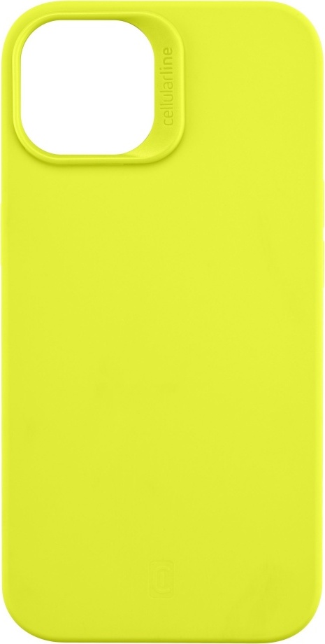 Ochranný silikonový kryt Cellularline Sensation pro Apple iPhone 14, zelený
