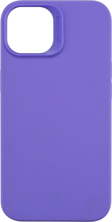 Ochranný silikonový kryt Cellularline Sensation pro Apple iPhone 14, fialový