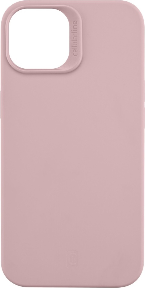 Ochranný silikonový kryt Cellularline Sensation pro Apple iPhone 14 Plus, růžový